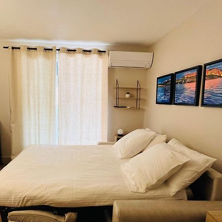Studio Cosy En Bord De Mer Saint-Cyr-sur-Mer Exterior foto